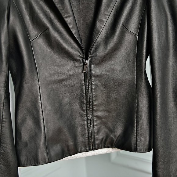 Cache leather jacket - Picture 5 of 6